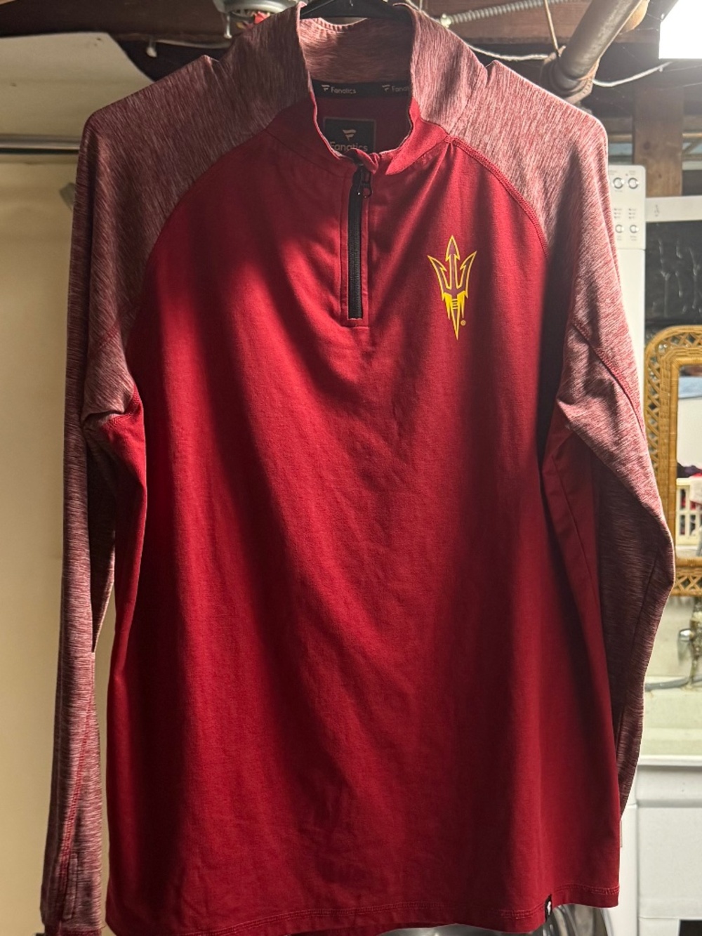 ASU 1/4 zip pullover